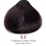 TMT Milano Art Collection Crema Colorante Luminacolor 5.2 Marrón Violeta Claro 100ml - 1